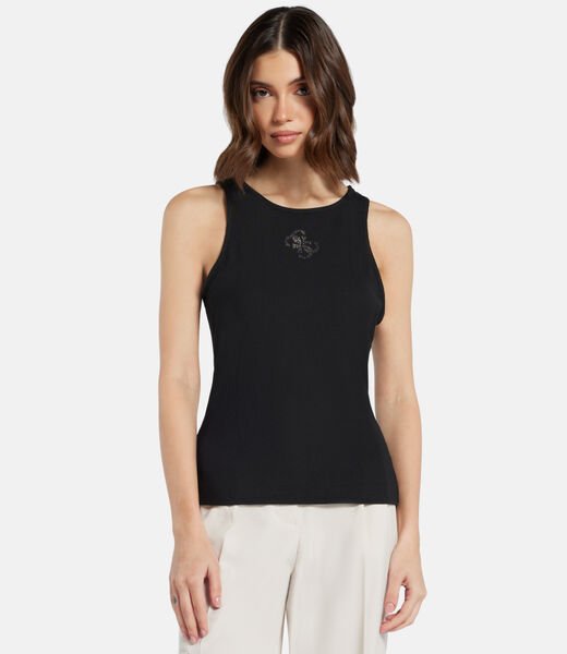 Front logo tank top