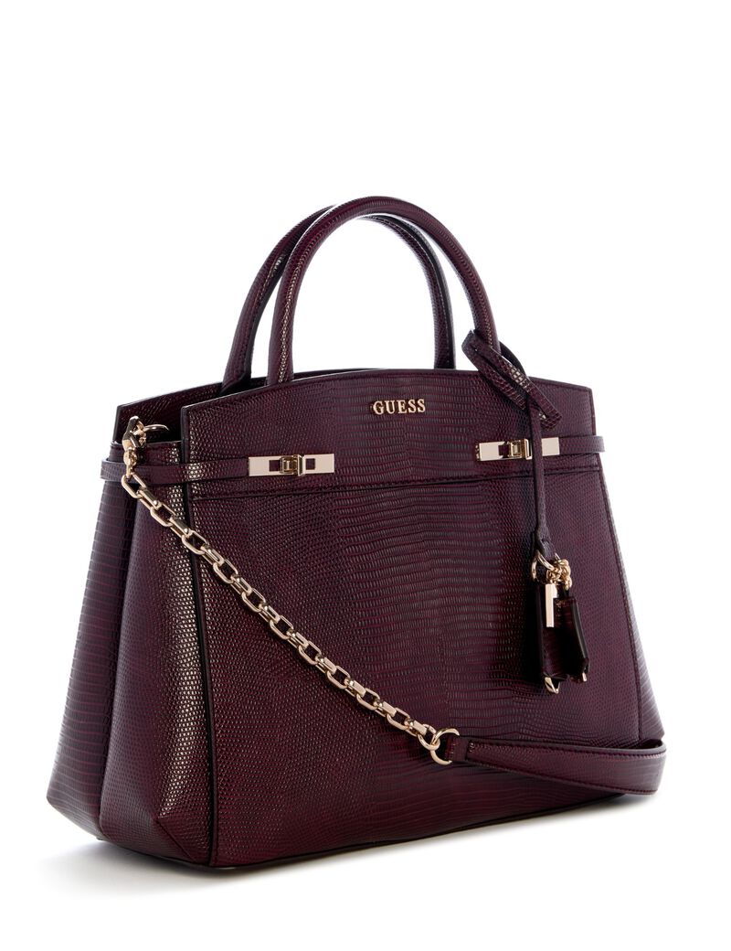 Melinda Animal-Print Handbag