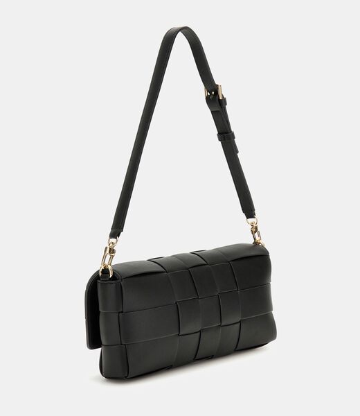 حقيبة كتف مايلي منسوجة