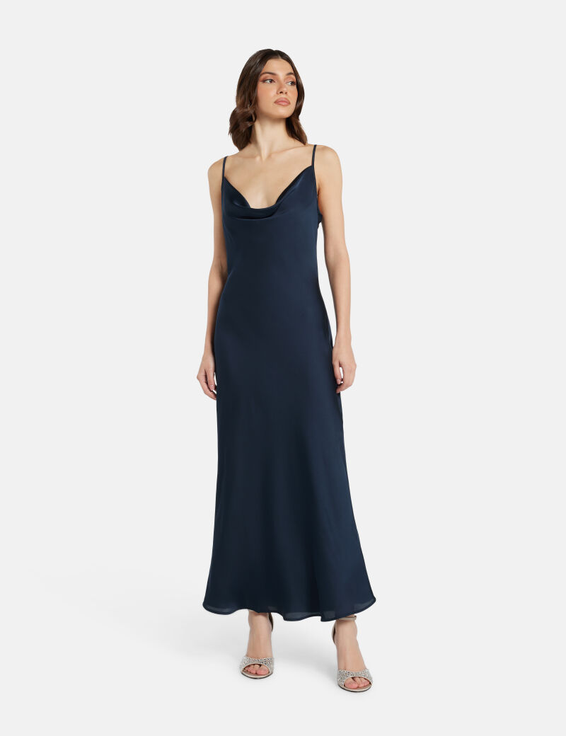 Satin slip dress