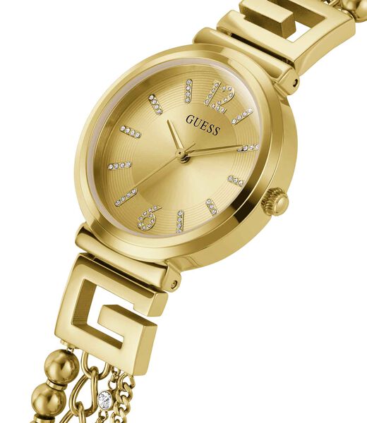 Gold-tone Analog Watch