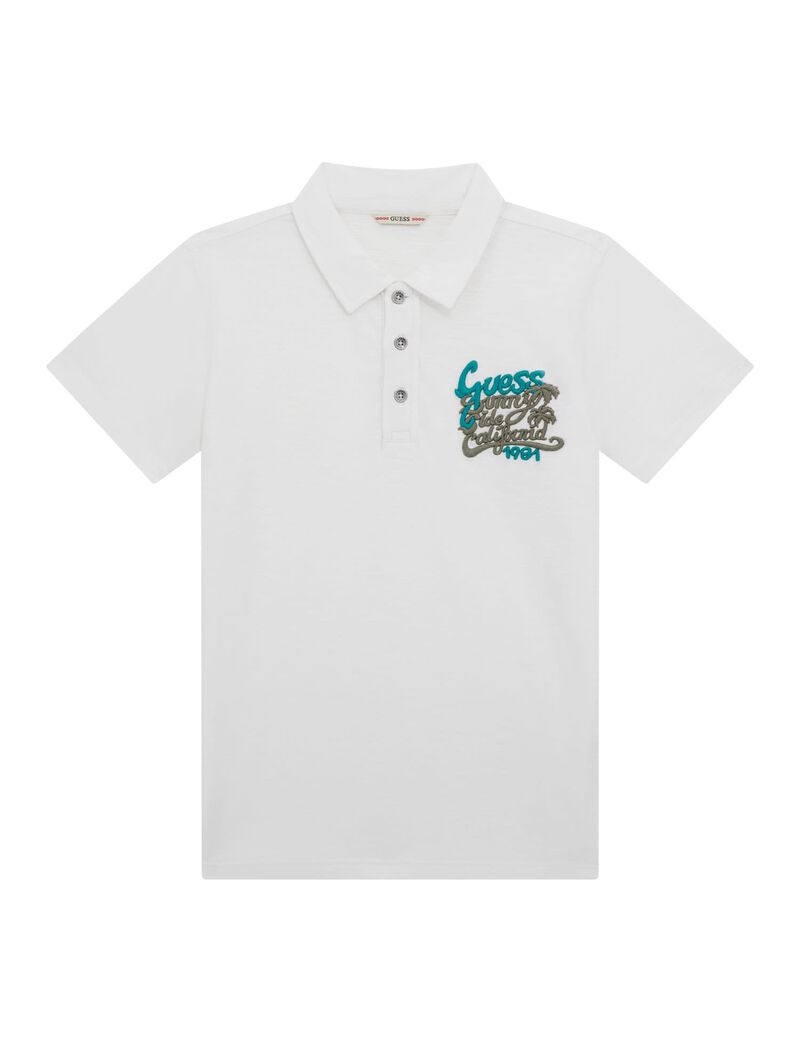 Embroidered polo
