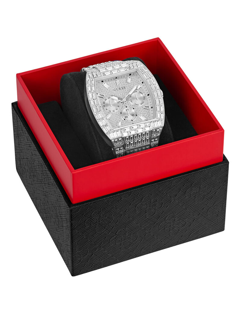 Silver Tone Multi-function Watch
