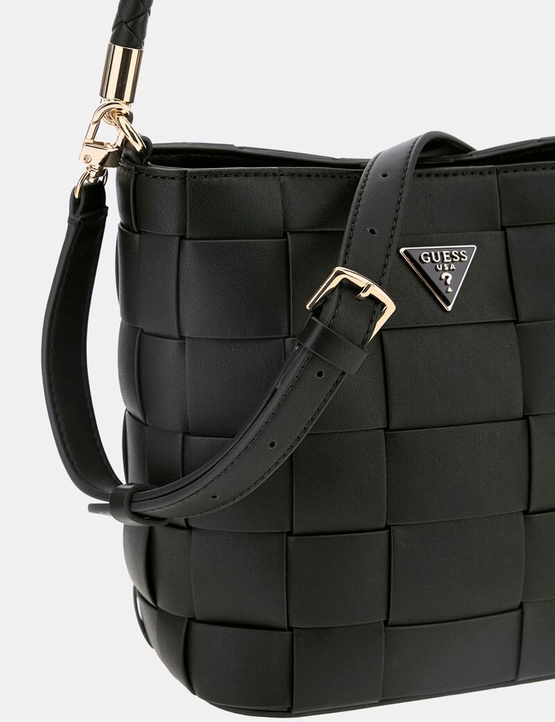 حقيبة دلو مايلي صغيرة منسوجة