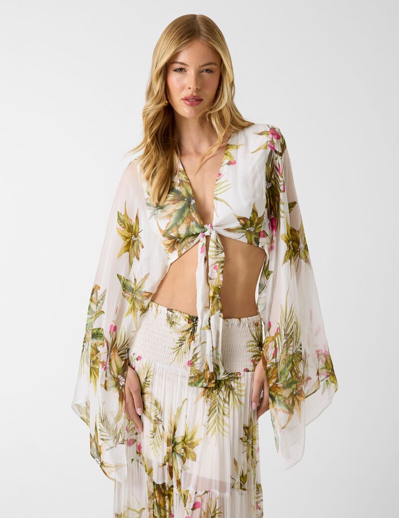 Marciano floral print top