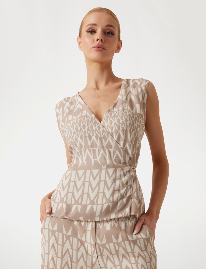 Marciano logo wrap vest