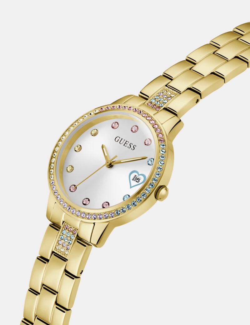 Crystal analogue watch