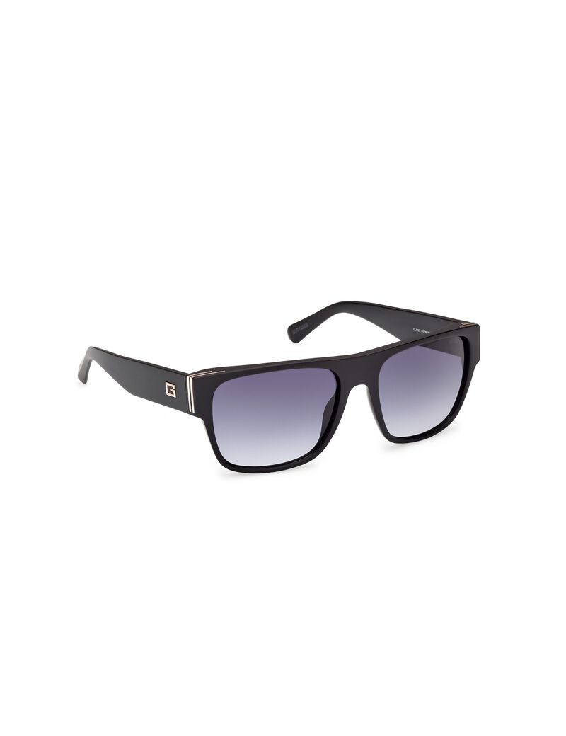 Square gradient smoke sunglasses