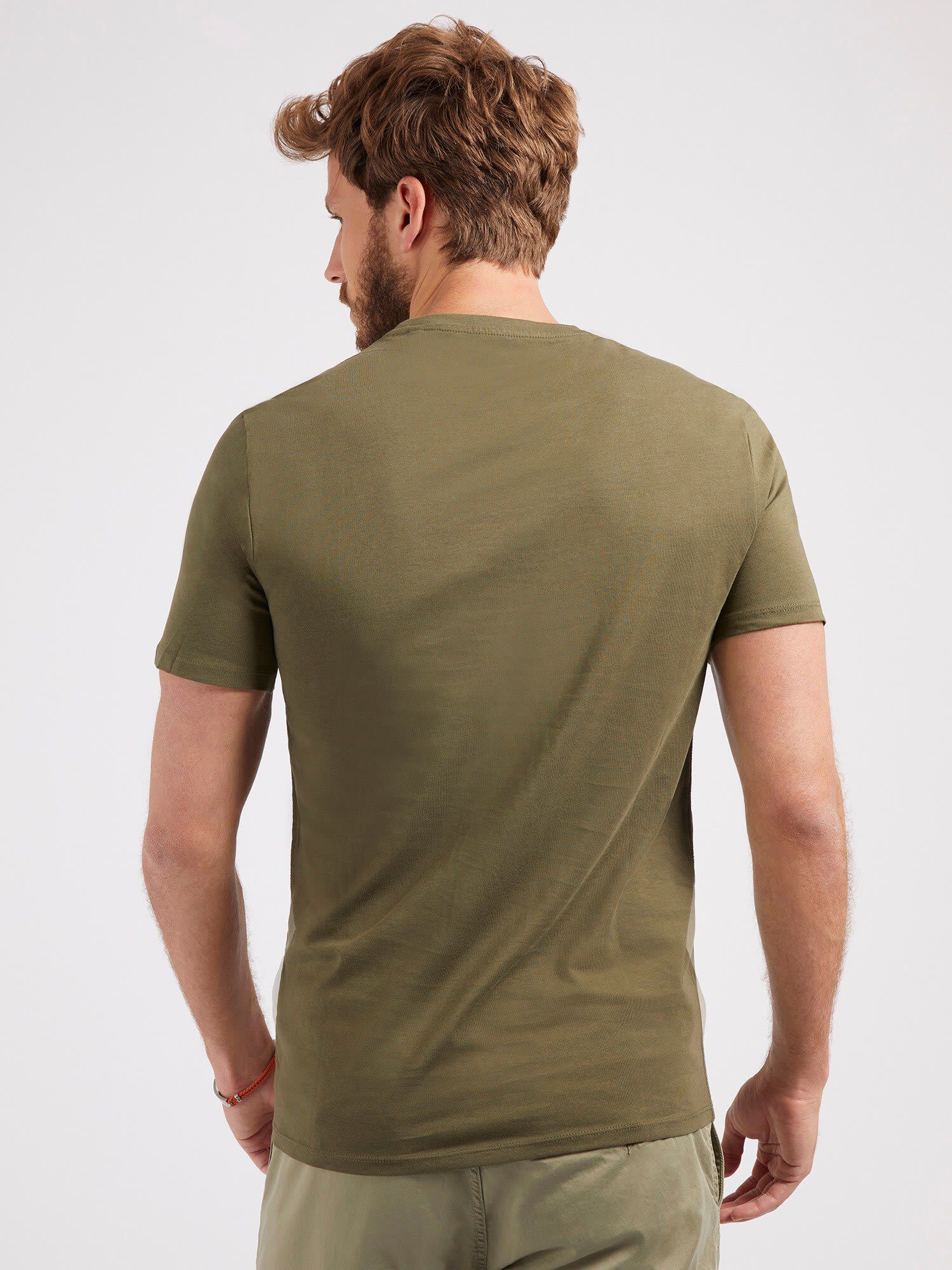 Shop GUESS Online Triangle Logo T Shirt