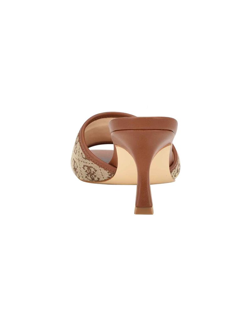 Logo Heel Sandals