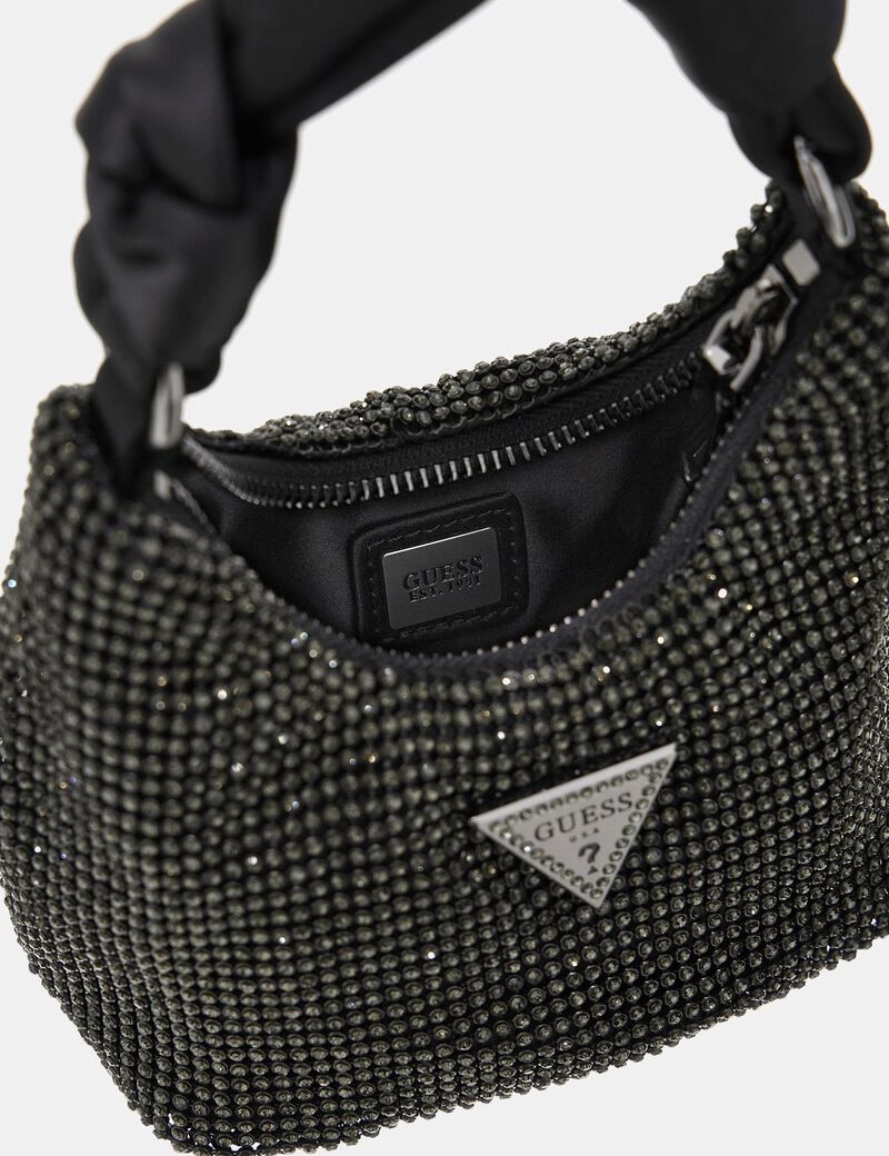 Lua rhinestone-detailed mini handbag