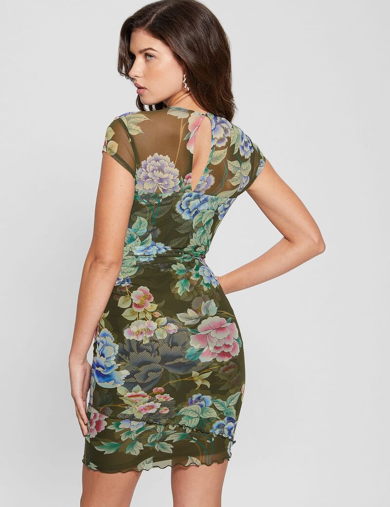 All over print dress