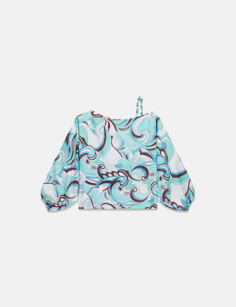 جيس marciano one shoulder blouse