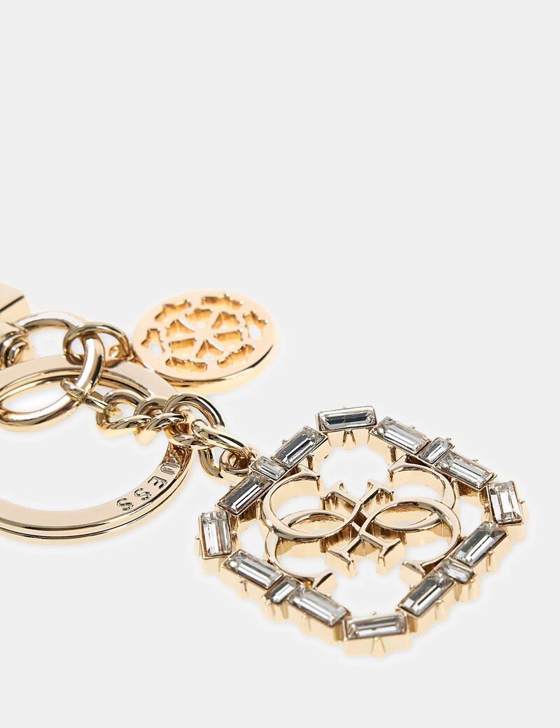 Logo Charm Keychain