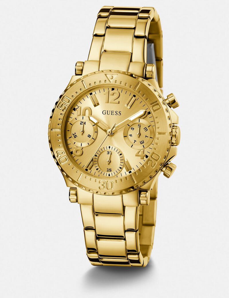 Multi-function steel watch