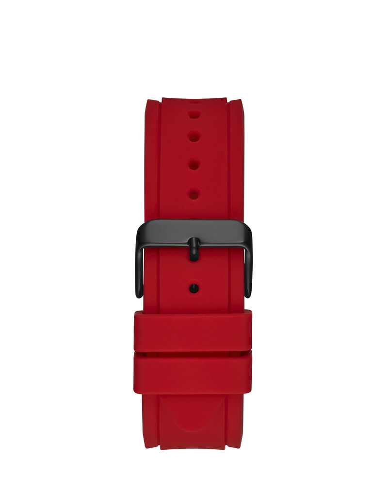 Red Analog Watch