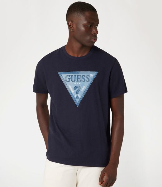 Triangle logo patch t-shirt