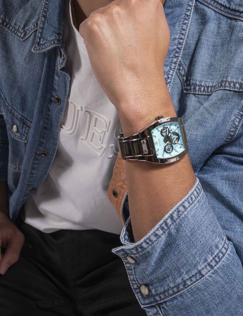 Two-tone Multifunction Watch