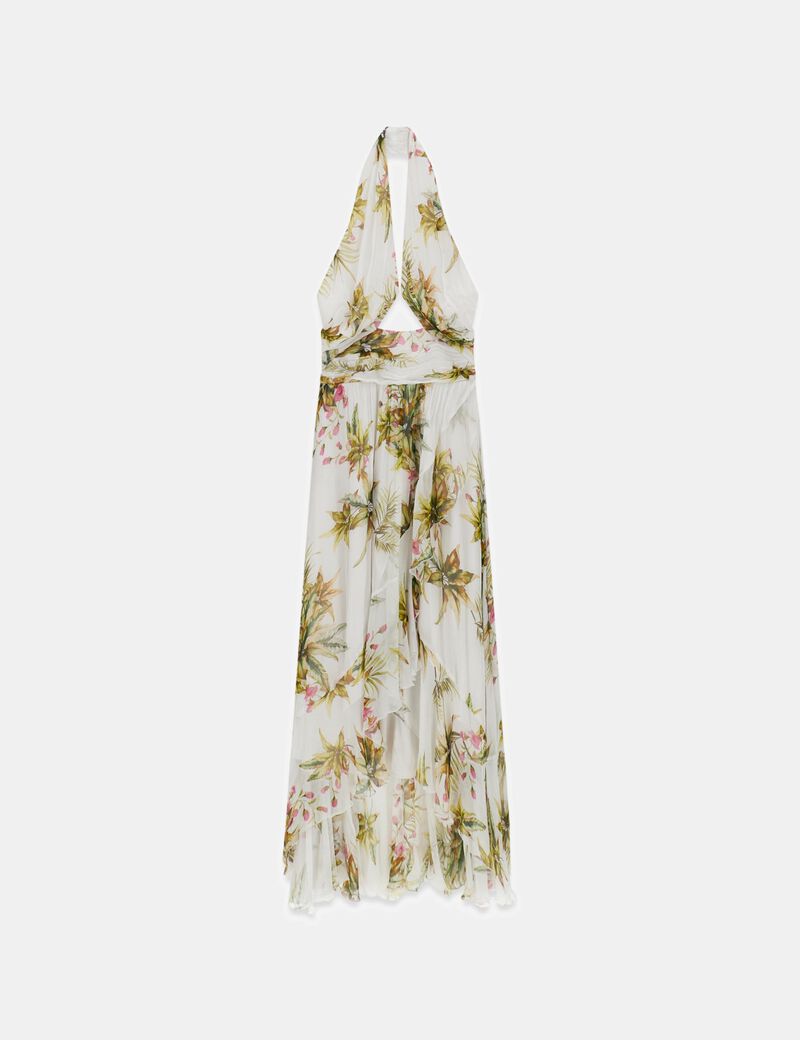 Marciano halter-neck maxi dress