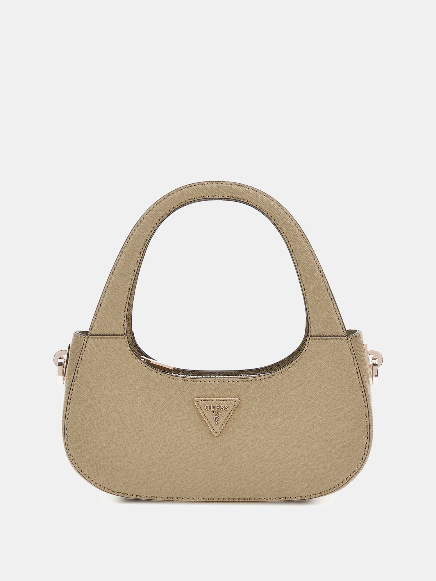 Shop GUESS Eco Jazlynn saffiano hobo, Green | GUESS EGY