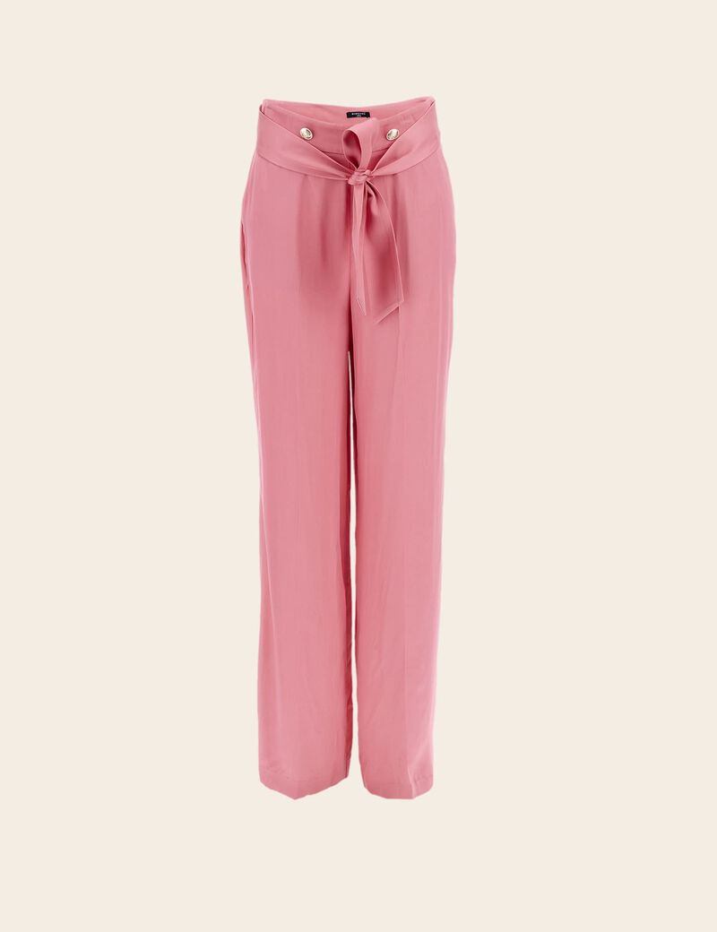 Marciano Satin Wide Leg Pants