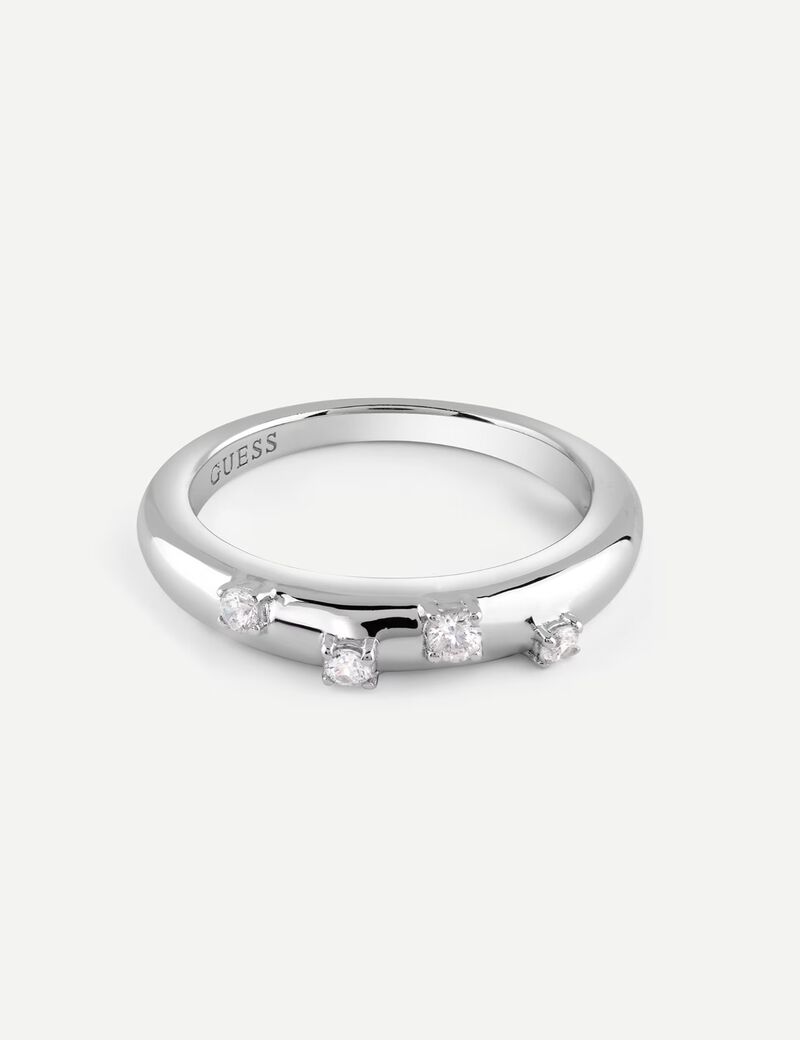 4Mm Nuances Crystals Band Ring