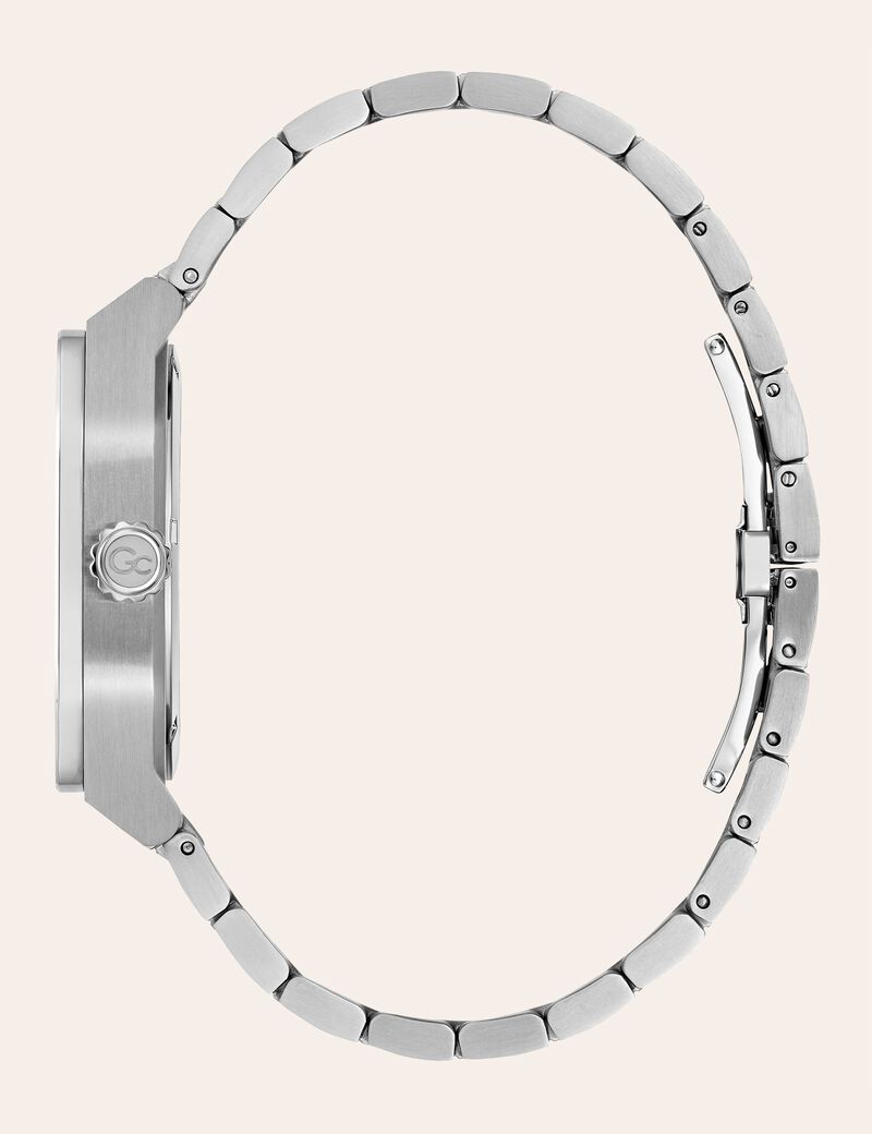 GC steel chronograph watch