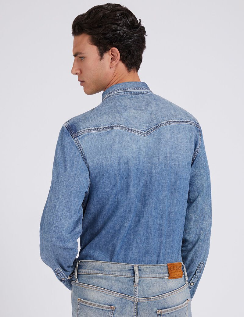 Regular Fit Denim Shirt