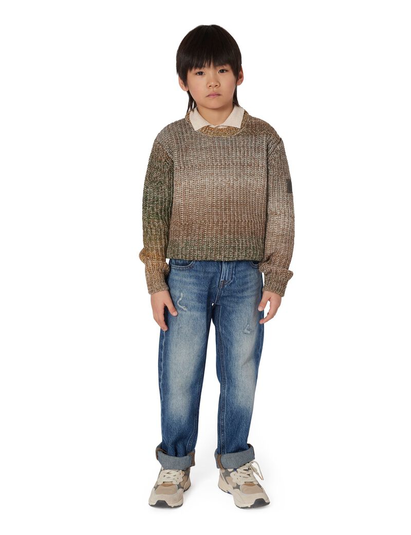 جيس regular fit rigid denim pants