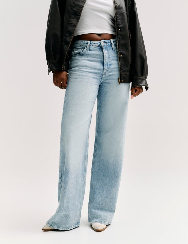 Bellflower wide-leg jeans