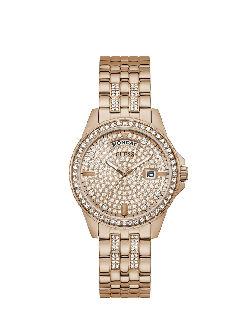 Rose Gold-Tone Analog Watch
