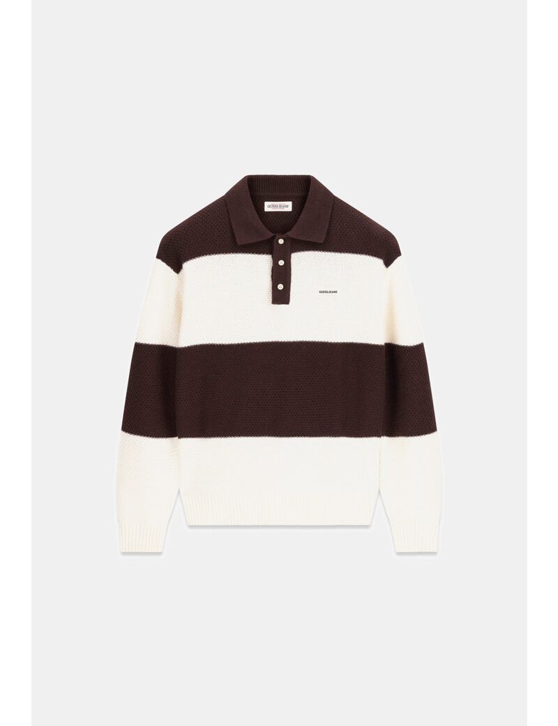 جيس striped sweater polo