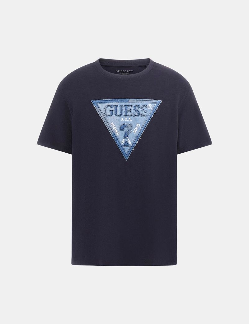 Triangle logo patch t-shirt