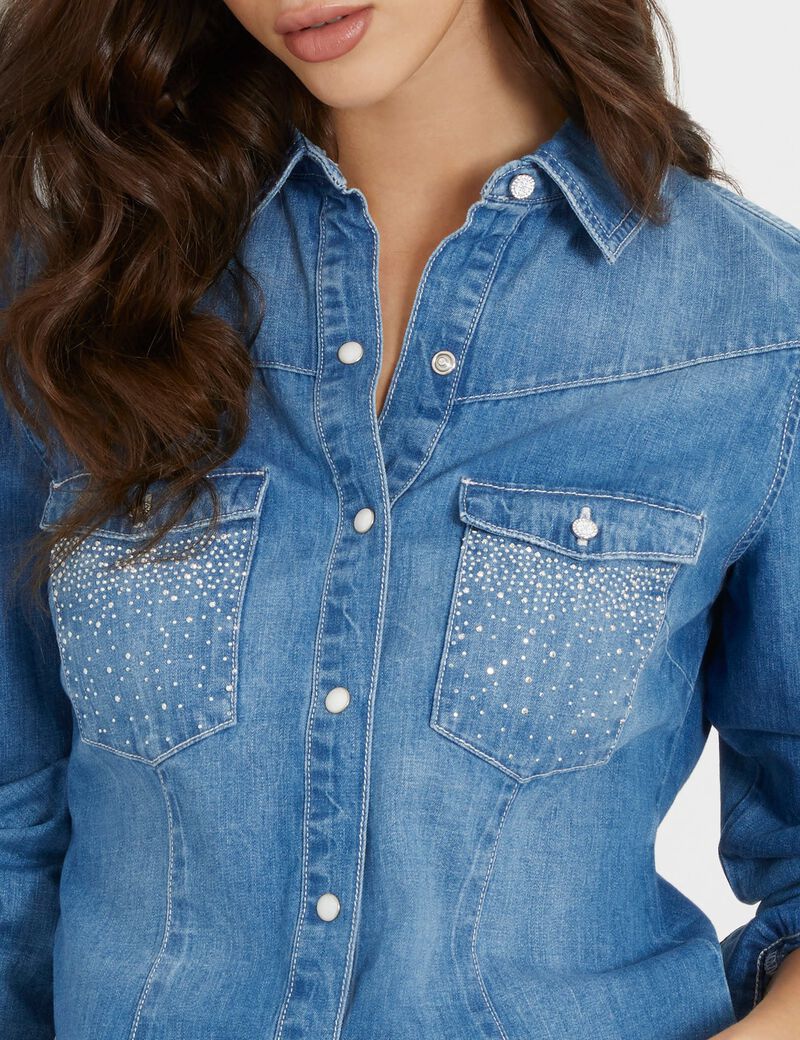 Slim Fit Denim Shirt