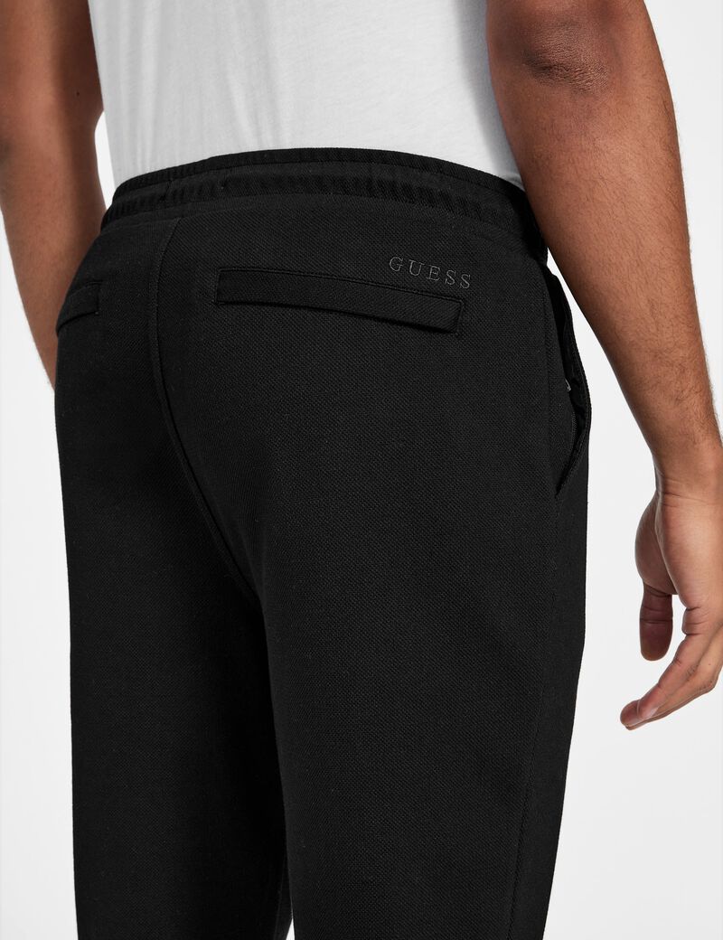 Giovanni textured jogger pants