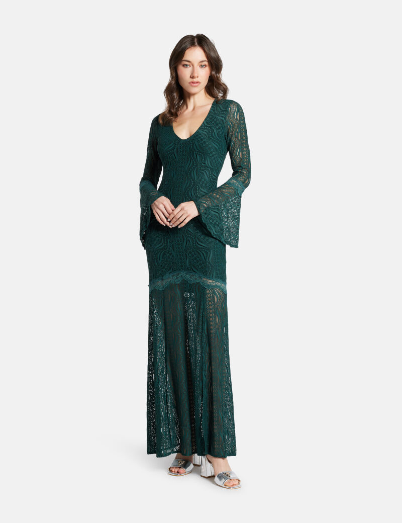 Long sleeve phoenix dress