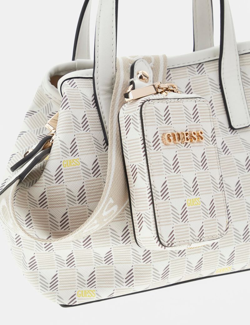 G Wave geometric-print mini handbag