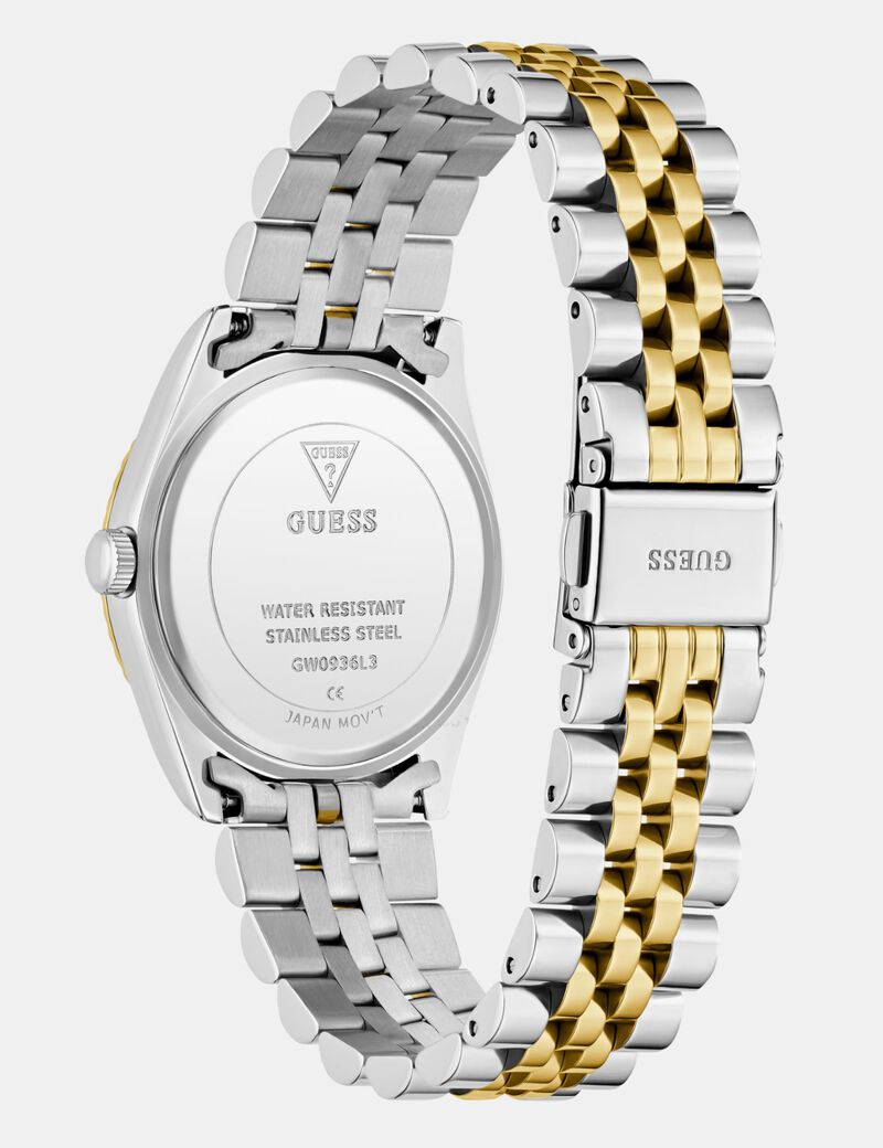 Ladies 2-Tone Multi-function Date Watch