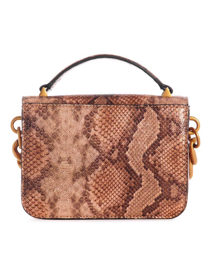GUESS Retour Mini Top Handle Flap Yellow [193773] - Sac à Main Sac A