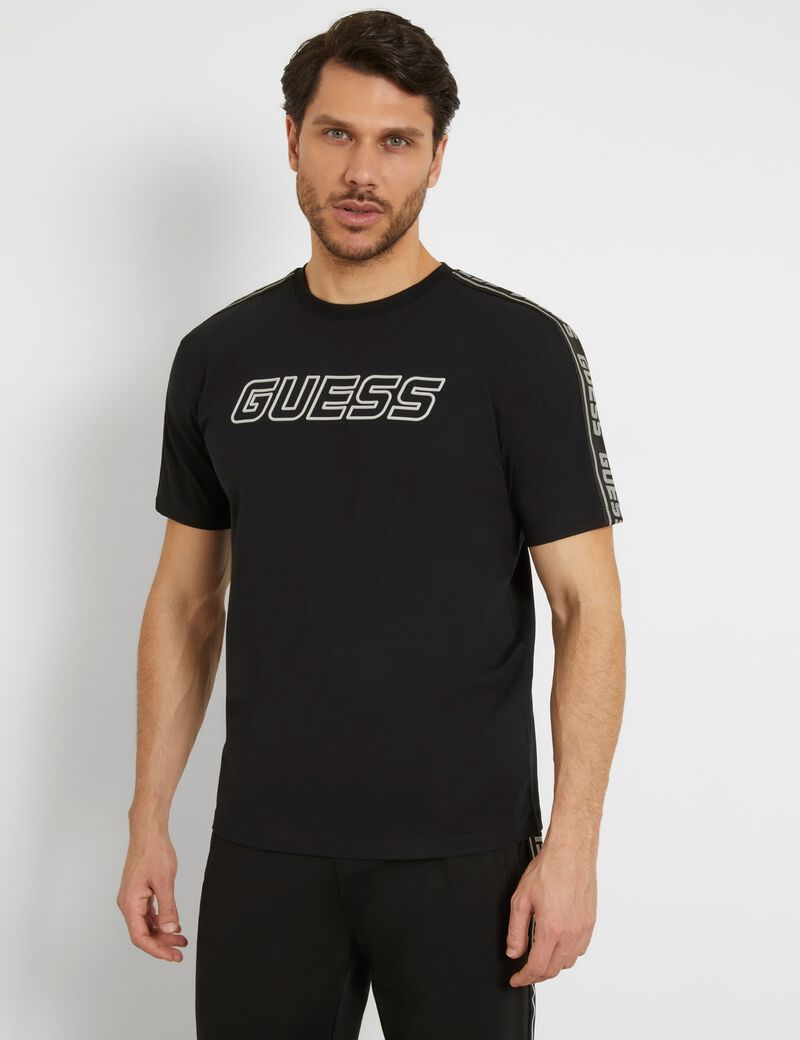 Front logo stretch t-shirt