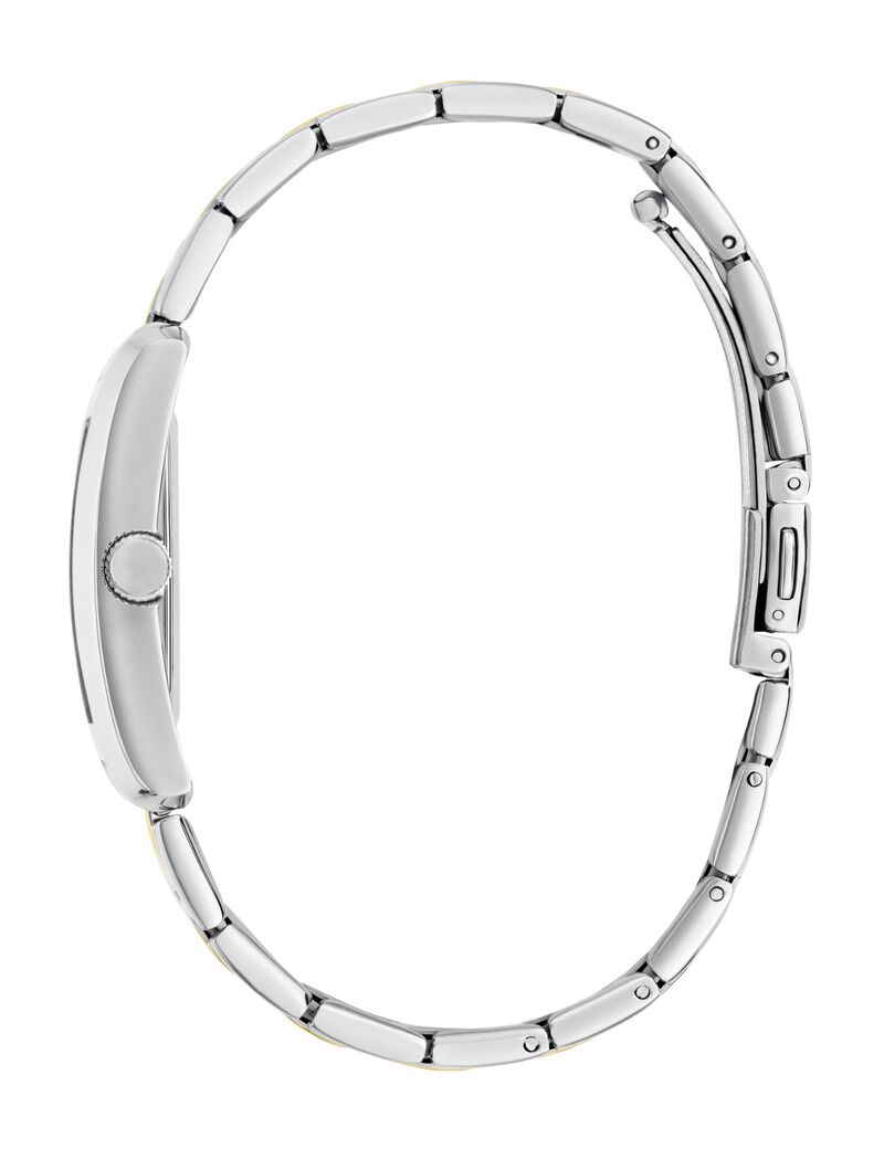 Ladies 2-Tone Silver Tone Analog Watch