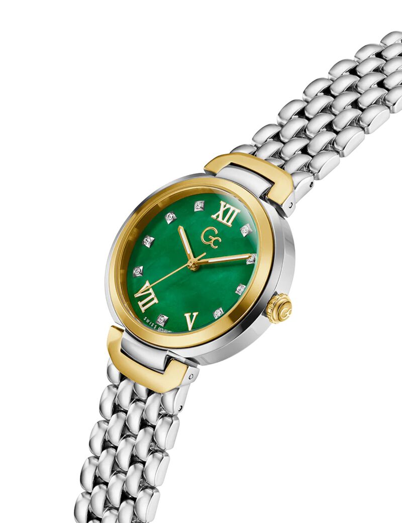 Gc Allure dual tone metal watch