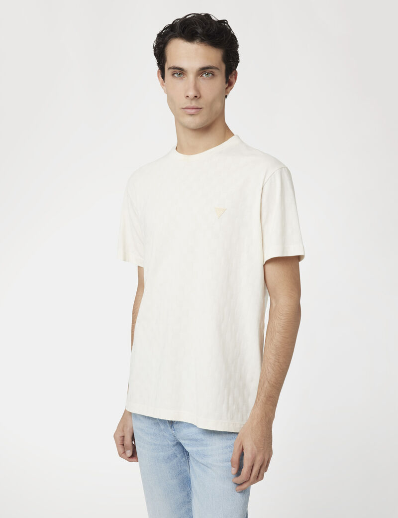 Checked t-shirt