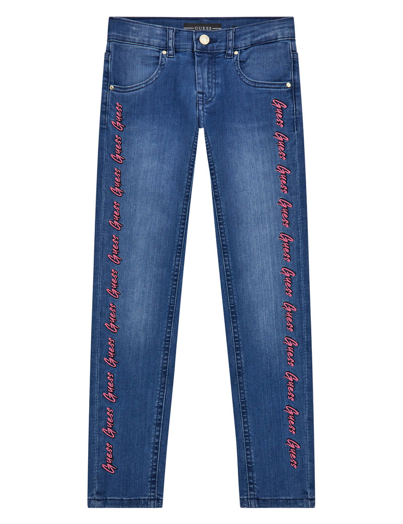 Strechable denim skinny pants