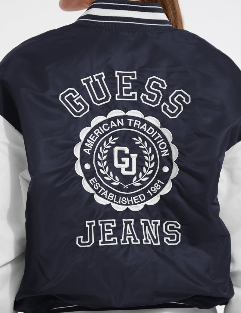 Embroidered Varsity Jacket