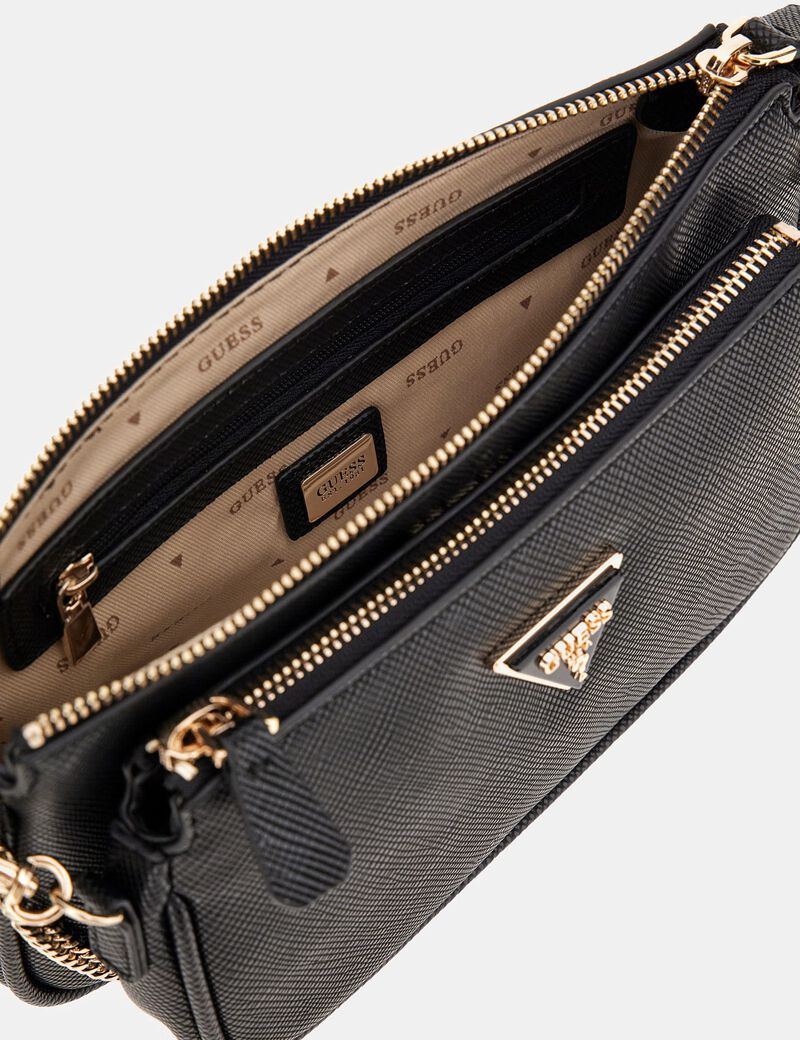 Noelle Saffiano Mini Crossbody Bag