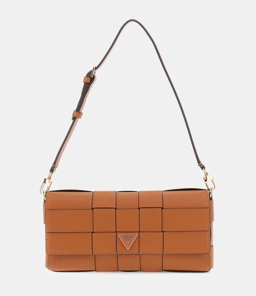 حقيبة كتف مايلي منسوجة