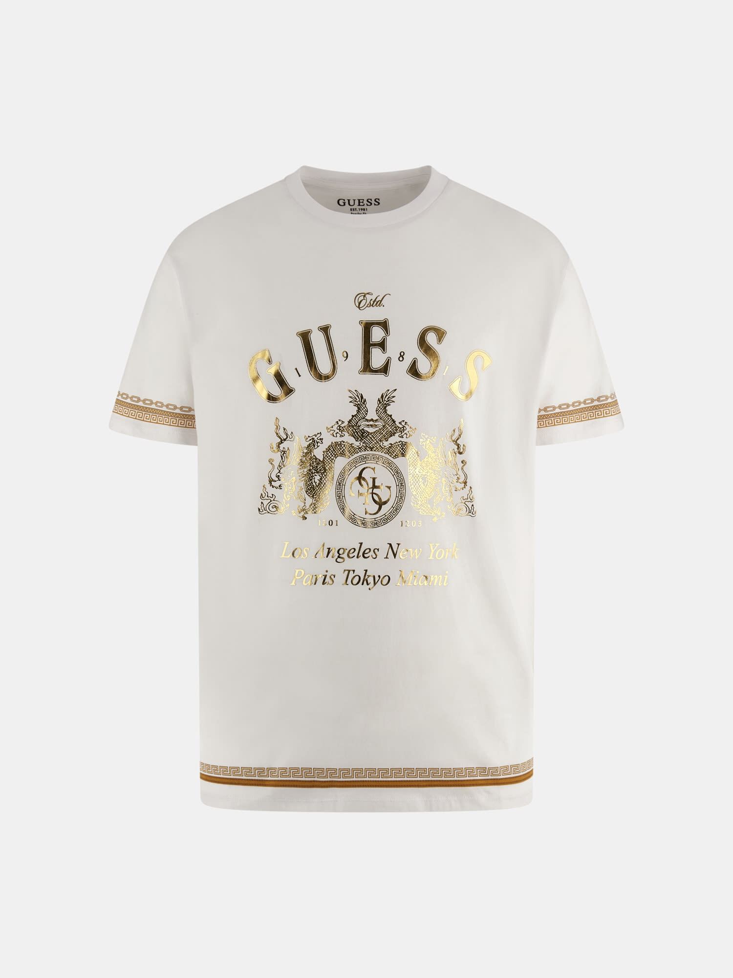 Shop GUESS Online Front Logo T Shirt