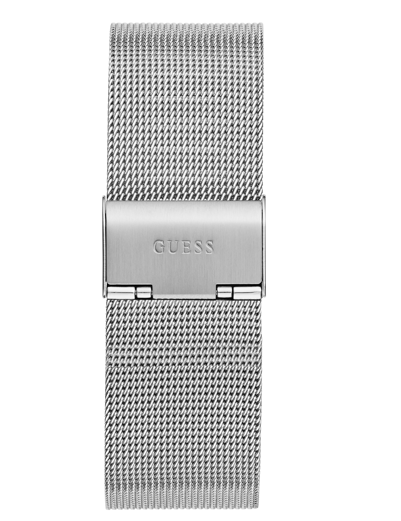 Mens Silver Tone Analog Watch