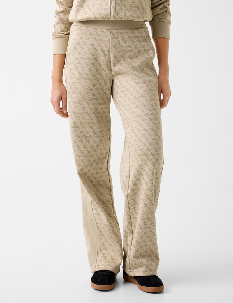 Logo Wide-leg pants